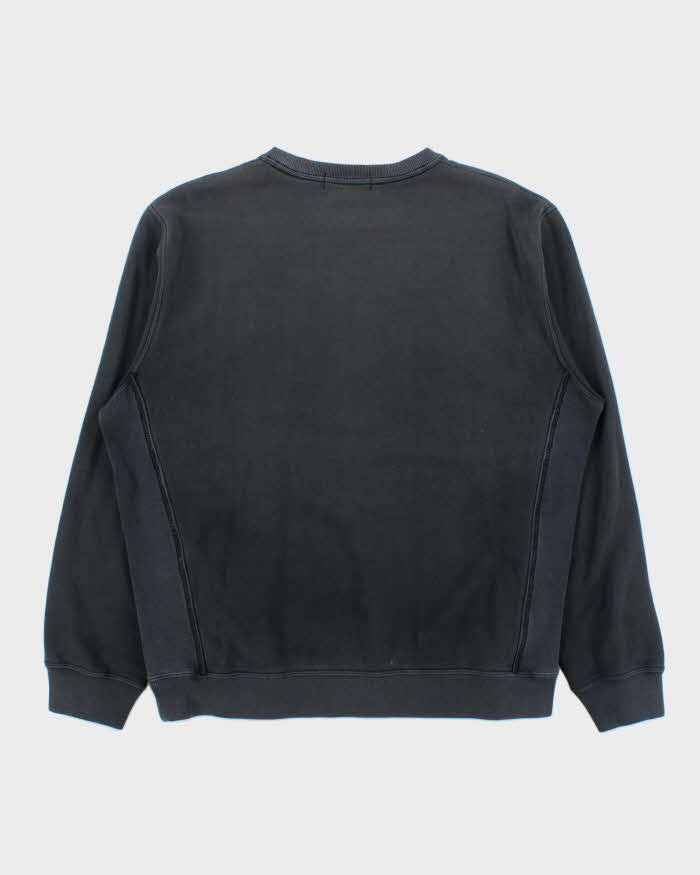 Vintage Y2K 00s Polo Ralph Lauren Faded Navy Classic Crewneck Sweatshirt - L
