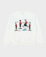 Vintage 1994 Hanes 'Olive Oil' Popeye Crewneck Sweatshirt - M