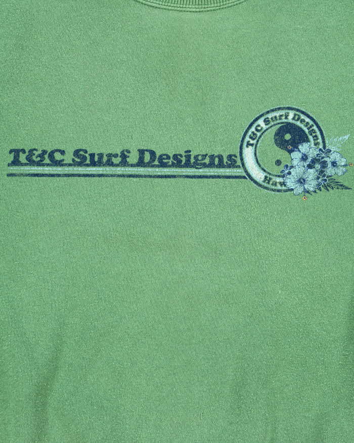 Vintage Y2K 00s T&amp;C Surf Crewneck Sweatshirt - M