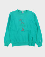 Vintage 1990s Champion Rainier Golf Club Reverse Weave Crewneck Sweatshirt - L