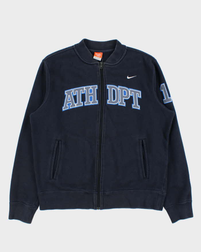 Vintage Y2K Nike Ath Dpt. Zip-Up Sweatshirt - XL