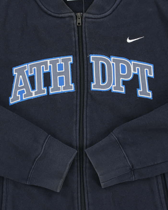 Vintage Y2K Nike Ath Dpt. Zip-Up Sweatshirt - XL