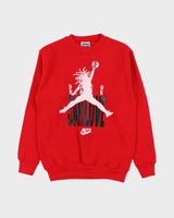 Vintage 1990s Tultex Dred Hair Jah Love Crewneck Sweatshirt - M