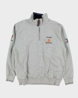 Vintage Y2K 00s Tommy Hilfiger Golf Quarter-Zip Sweatshirt - M