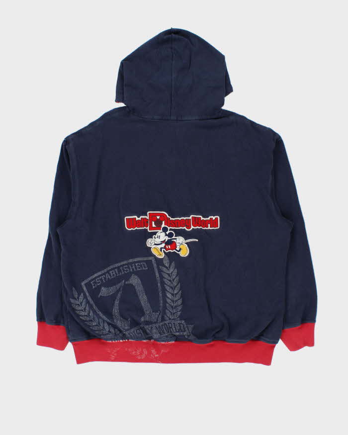 Vintage Walt Disney World 71 Heavyweight Zip-Up Hoodie - XXL