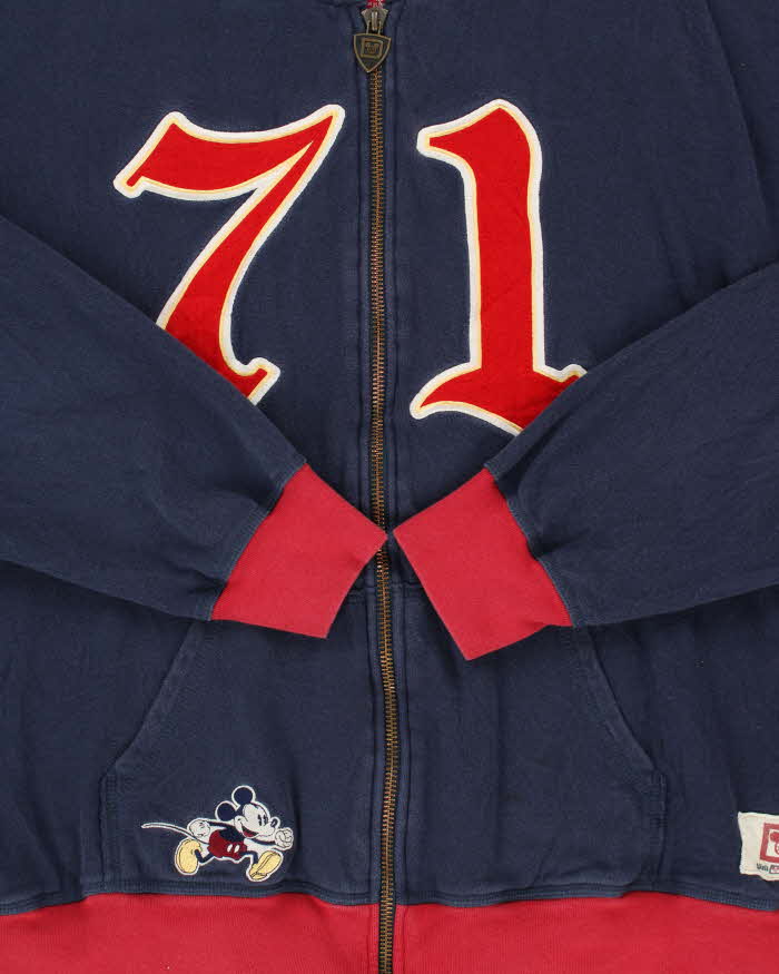 Vintage Walt Disney World 71 Heavyweight Zip-Up Hoodie - XXL