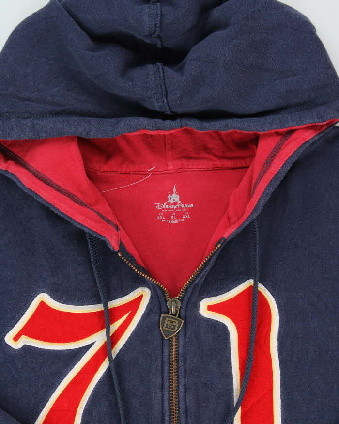 Vintage Walt Disney World 71 Heavyweight Zip-Up Hoodie - XXL