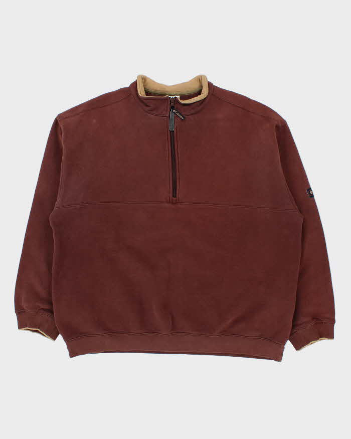 Vintage Y2K 00s Columbia Heavyweight Quarter-Zip Sweatshirt - XL