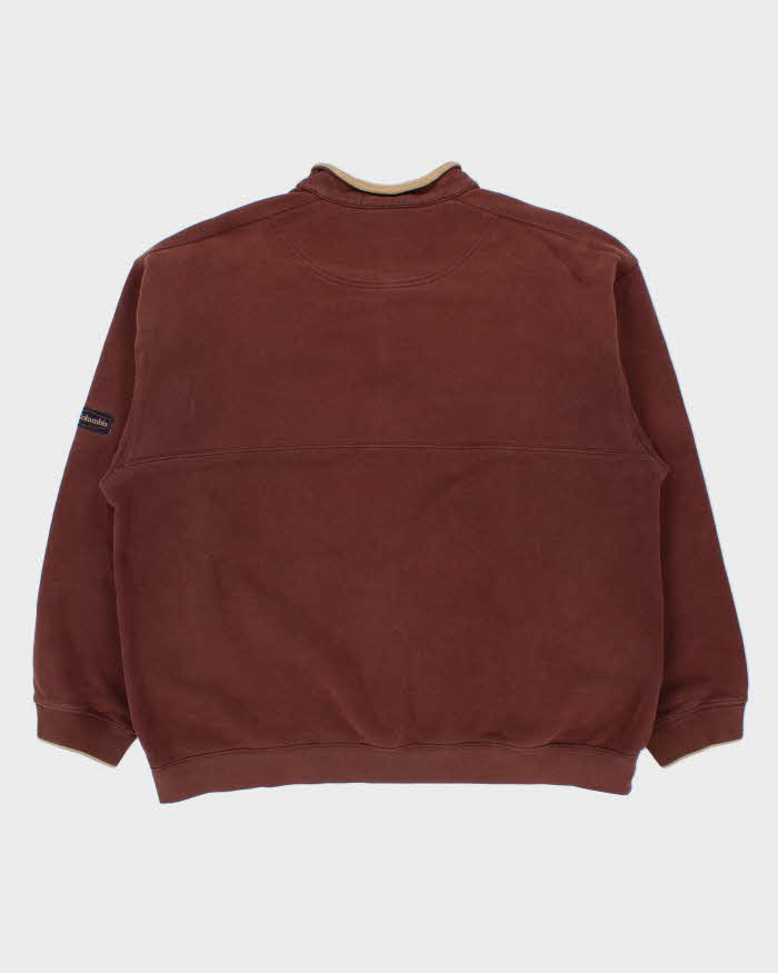 Vintage Y2K 00s Columbia Heavyweight Quarter-Zip Sweatshirt - XL