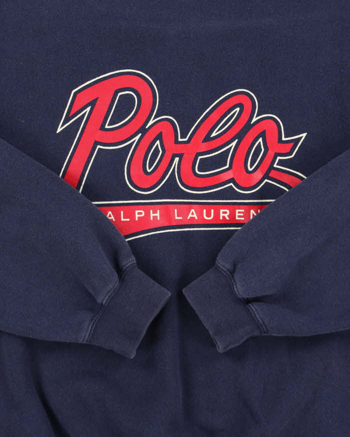 Vintage 1990s Polo Ralph Lauren Script Crewneck Sweatshirt - M