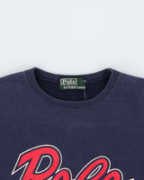 Vintage 1990s Polo Ralph Lauren Script Crewneck Sweatshirt - M