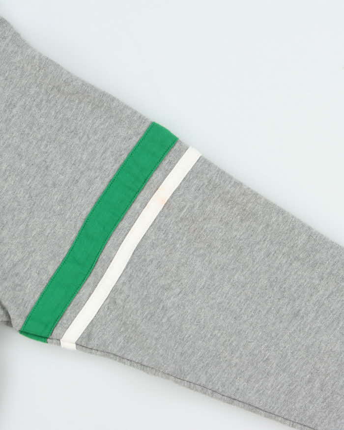 Vintage Y2K 00s Nike Spell Out Two-Tone Crewneck Sweatshirt - L
