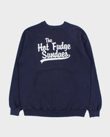 Vintage 1980s Russell Athletic Made In USA Buffalo Skating Club Crewneck Sweatshirt -XL