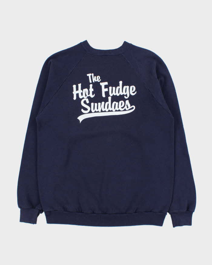 Vintage 1980s Russell Athletic Made In USA Buffalo Skating Club Crewneck Sweatshirt -XL