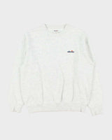 Vintage 1990s Ellesse Grey Marl Logo Crewneck Sweatshirt - L