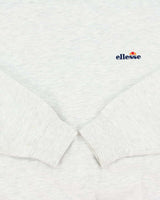 Vintage 1990s Ellesse Grey Marl Logo Crewneck Sweatshirt - L