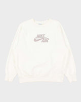 Vintage Y2K 00s Nike Air Embroidered Crewneck Sweatshirt - L