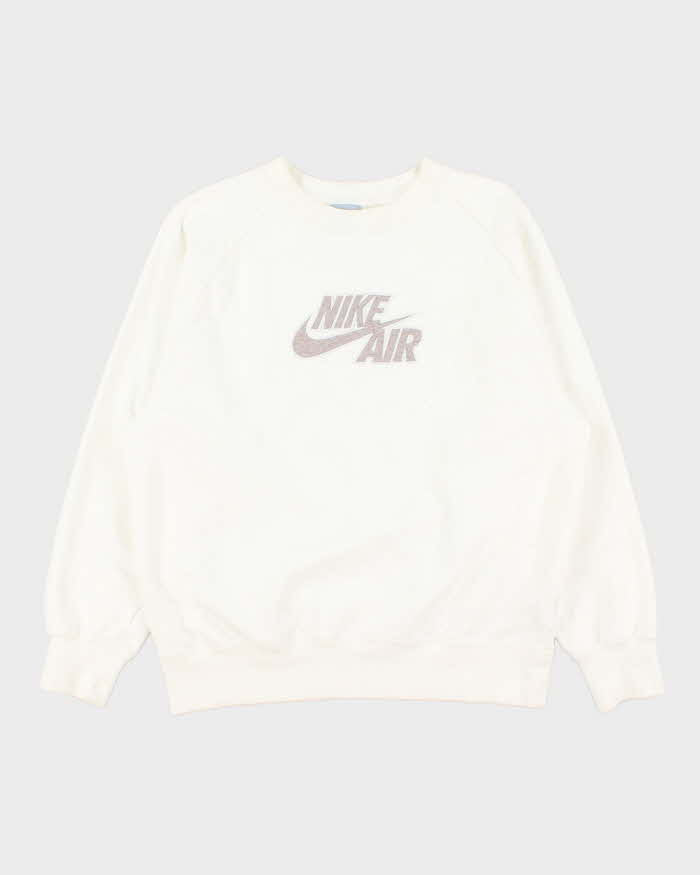 Vintage Y2K 00s Nike Air Embroidered Crewneck Sweatshirt - L