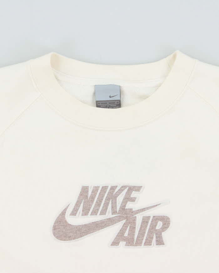 Vintage Y2K 00s Nike Air Embroidered Crewneck Sweatshirt - L