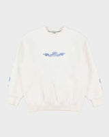Vintage Y2K 00s Piko Hawaiian Longboard Wear Glitter Graphic Crewneck Sweatshirt - M