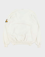 Vintage 1987 Duck Mania Graphic Crewneck Sweatshirt - L