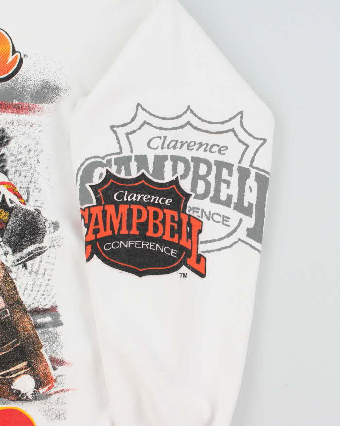 Vintage 1991 Bulletin Athletic Calgary Flames Graphic Crewneck Sweatshirt - L