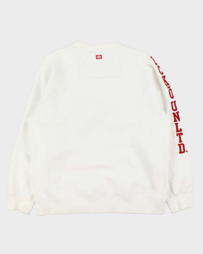 Vintage Y2K 00s Ecko UNLTD Embroidered Heavyweight Crewneck Sweatshirt - L