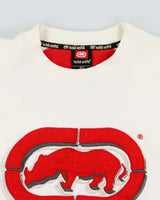 Vintage Y2K 00s Ecko UNLTD Embroidered Heavyweight Crewneck Sweatshirt - L