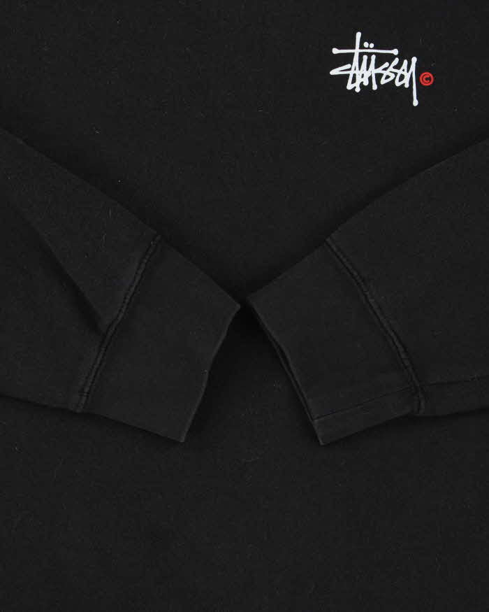 Vintage Stussy Big Logo Crewneck Sweatshirt - M