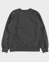 FW13 Supreme Sphere Logo Embroidered Heavyweight Crewneck Sweatshirt - L