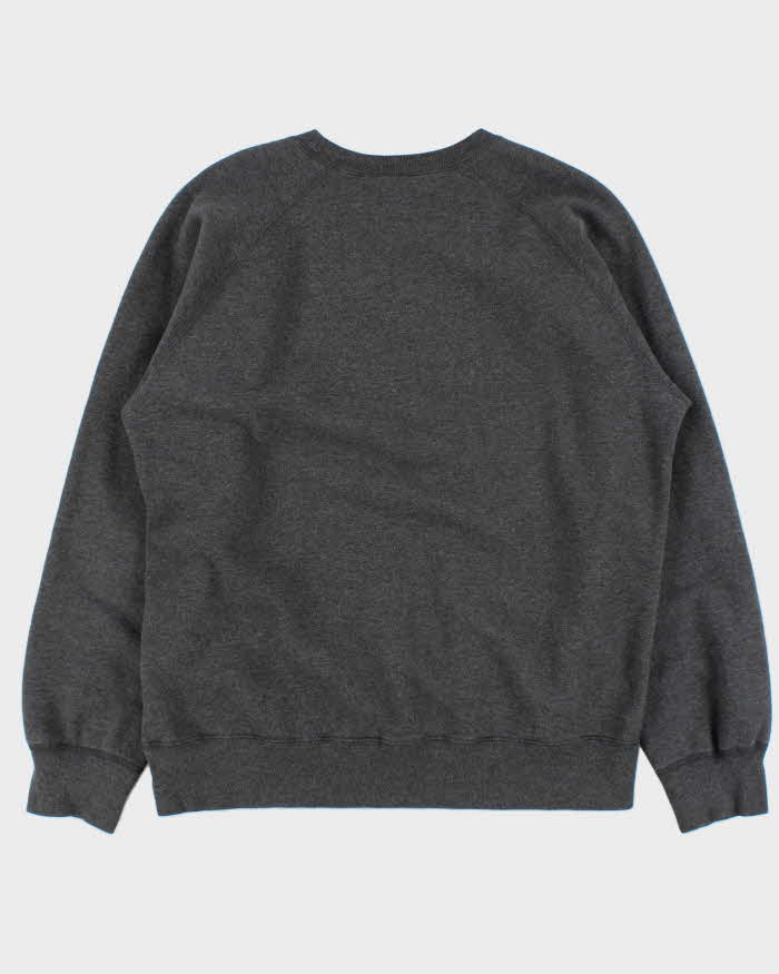 FW13 Supreme Sphere Logo Embroidered Heavyweight Crewneck Sweatshirt - L