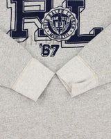 Vintage Polo Ralph Lauren Ath Dept.67 Grey Marl Crewneck Sweatshirt - XL