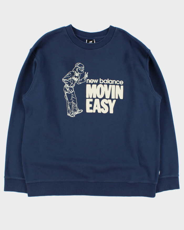 Vintage New Balance 'Movin Easy' Crewneck Sweatshirt - XL