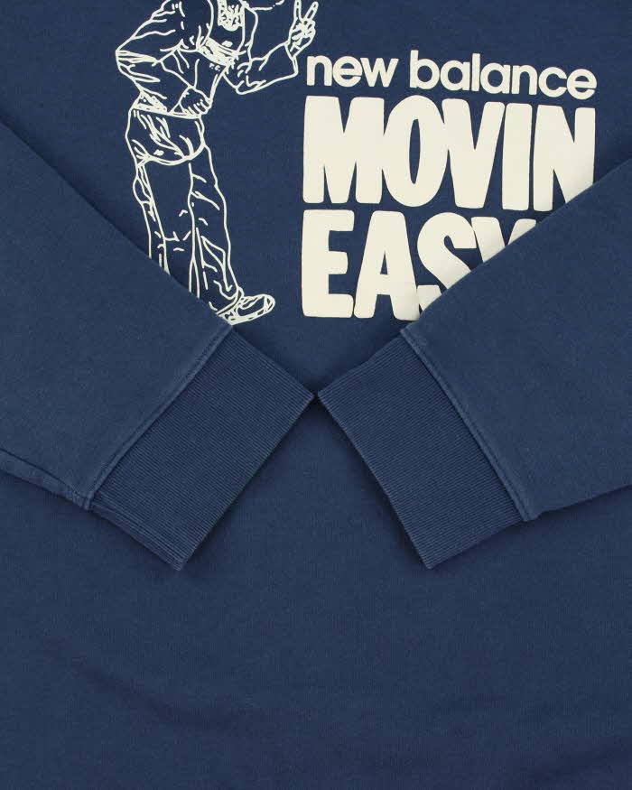 Vintage New Balance 'Movin Easy' Crewneck Sweatshirt - XL