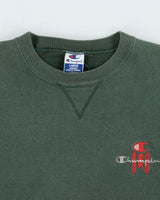 Vintage 1990s Champion Embroidered Crewneck Sweatshirt - L
