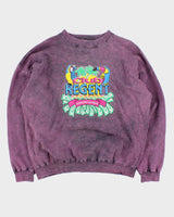 Vintage 1990s Club Regent Acid Wash Crewneck Sweatshirt - L