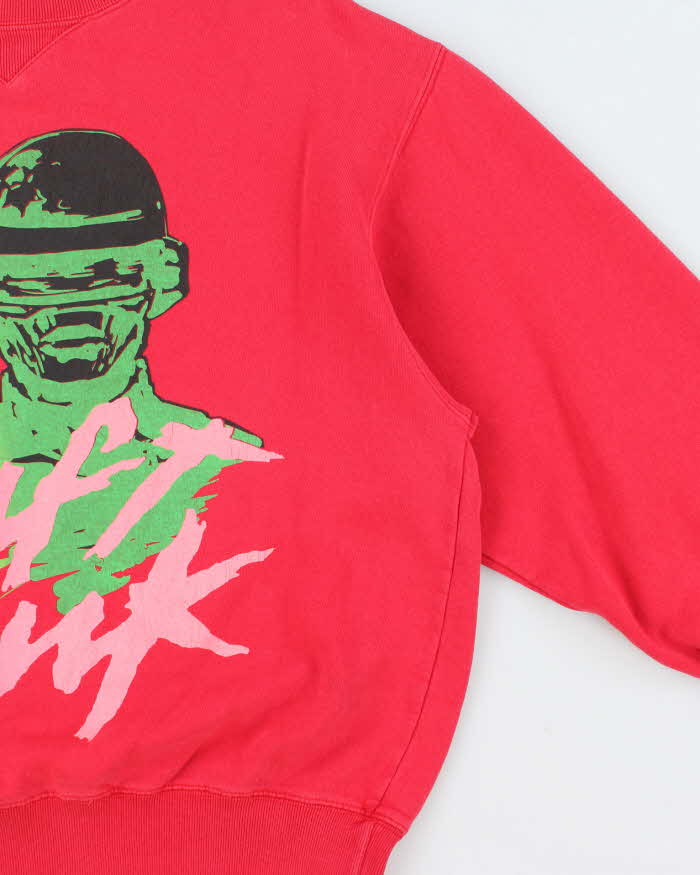 Vintage 1990s Gap Athletic Daft Punk Crewneck Sweatshirt - M