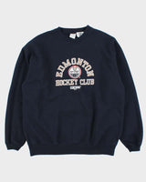 Vintage Edmonton Oilers Hockey Club CCNM Sweatshirt - L
