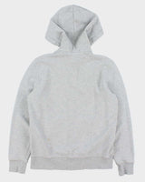 Vintage Y2K 00s Burberry Brit Nova Check Lined Heavyweight Full-Zip Hoodie - L