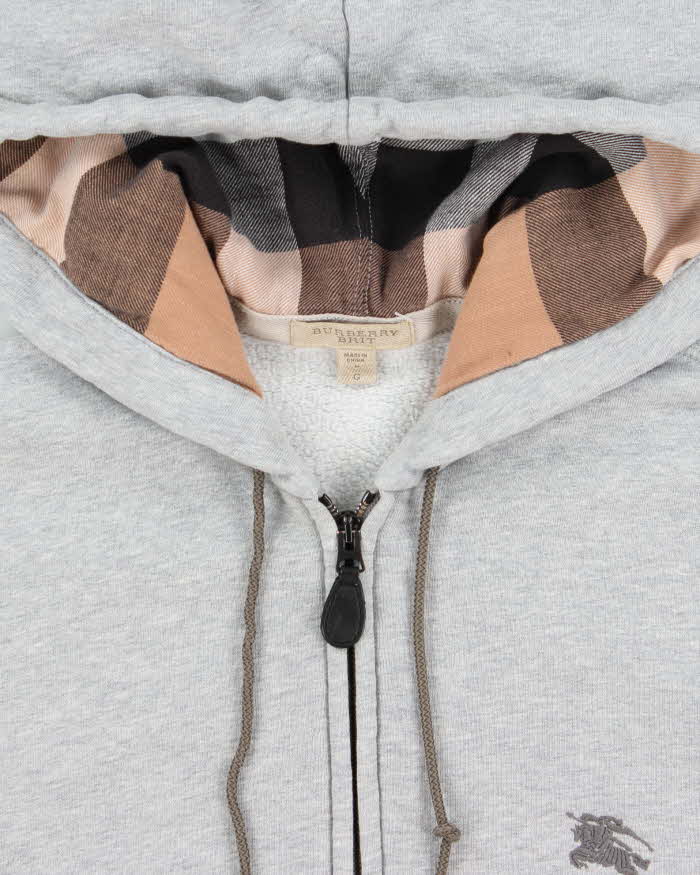 Vintage Y2K 00s Burberry Brit Nova Check Lined Heavyweight Full