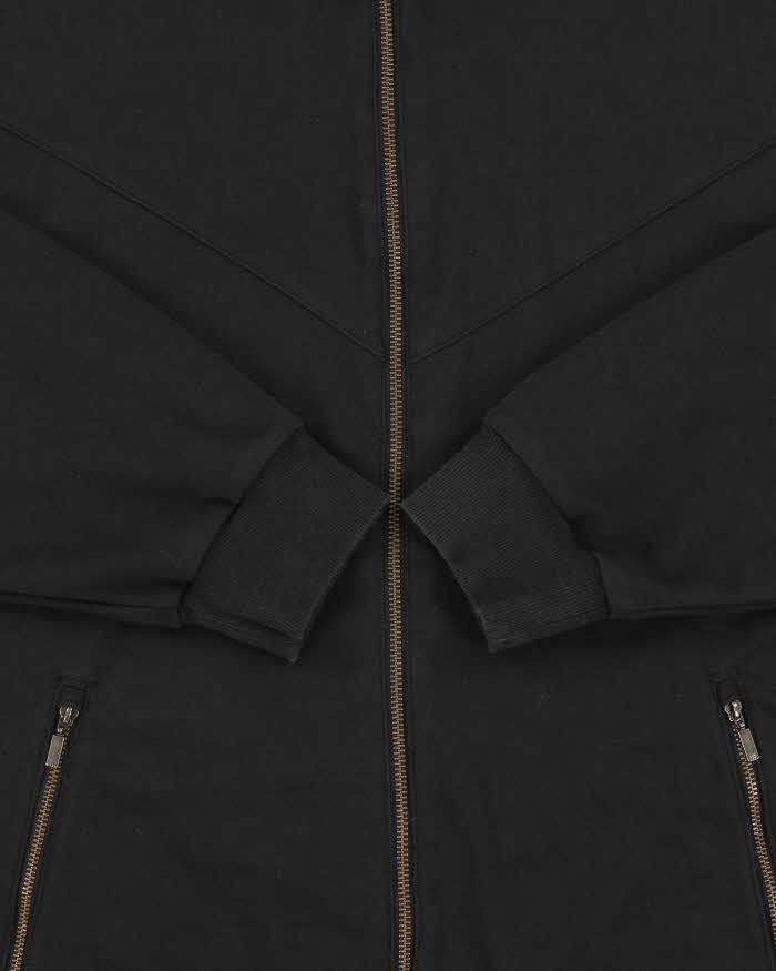 Vintage Y2K 00s Adidas Gold 3-Stripe Full-Zip Sweatshirt - XL