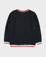 Vintage Givenchy Paris Rubberised Logo Crewneck Sweatshirt - M