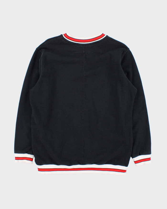 Vintage Givenchy Paris Rubberised Logo Crewneck Sweatshirt - M