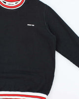 Vintage Givenchy Paris Rubberised Logo Crewneck Sweatshirt - M