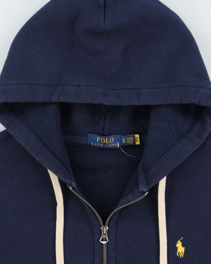 Vintage Polo Ralph Lauren Heavyweight Zip-Up Hoodie - XL