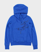 Vintage Arc'teryx Bird Emblem Shawl Neck Pullover Hoodie - M
