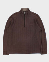 Vintage Columbia Quarter-zip Jumper - M