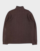 Vintage Columbia Quarter-zip Jumper - M