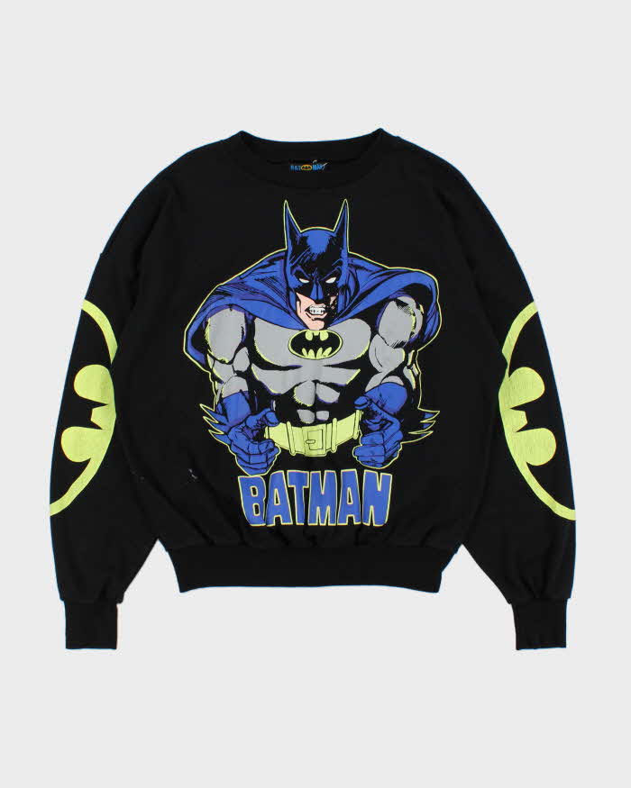 Vintage 1989 DC Comics Batman Graphic Joker Crewneck Sweatshirt - M