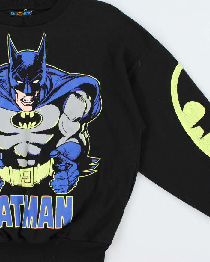 Vintage 1989 DC Comics Batman Graphic Joker Crewneck Sweatshirt - M